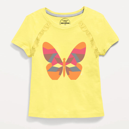 Yellow Butterfly T-Shirt