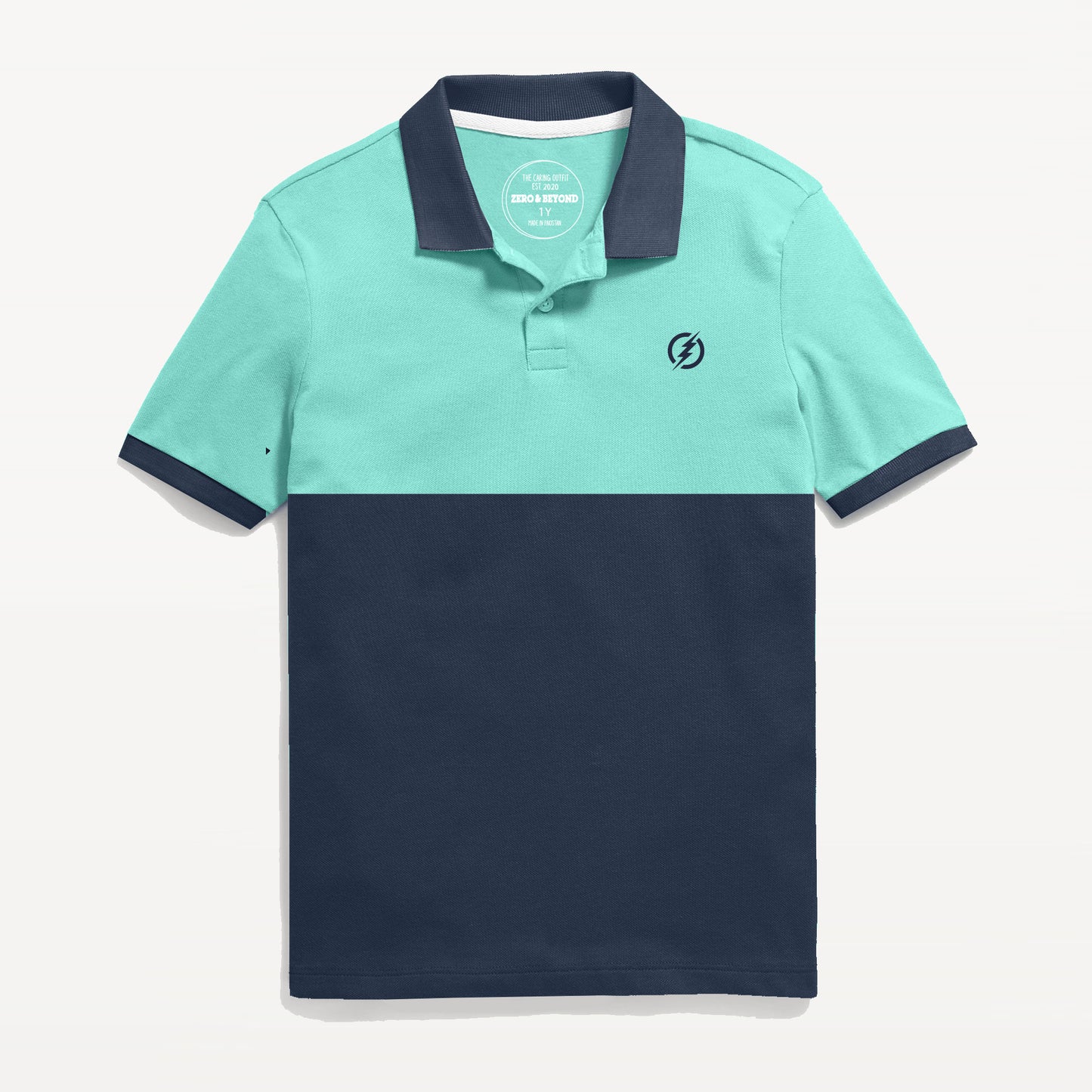 Cut & Sew Polo Tee