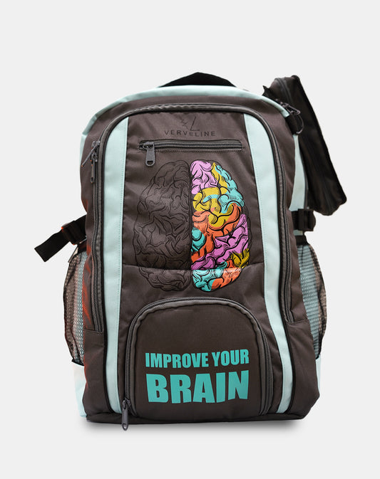 Brown Dexter Graphic Backpack