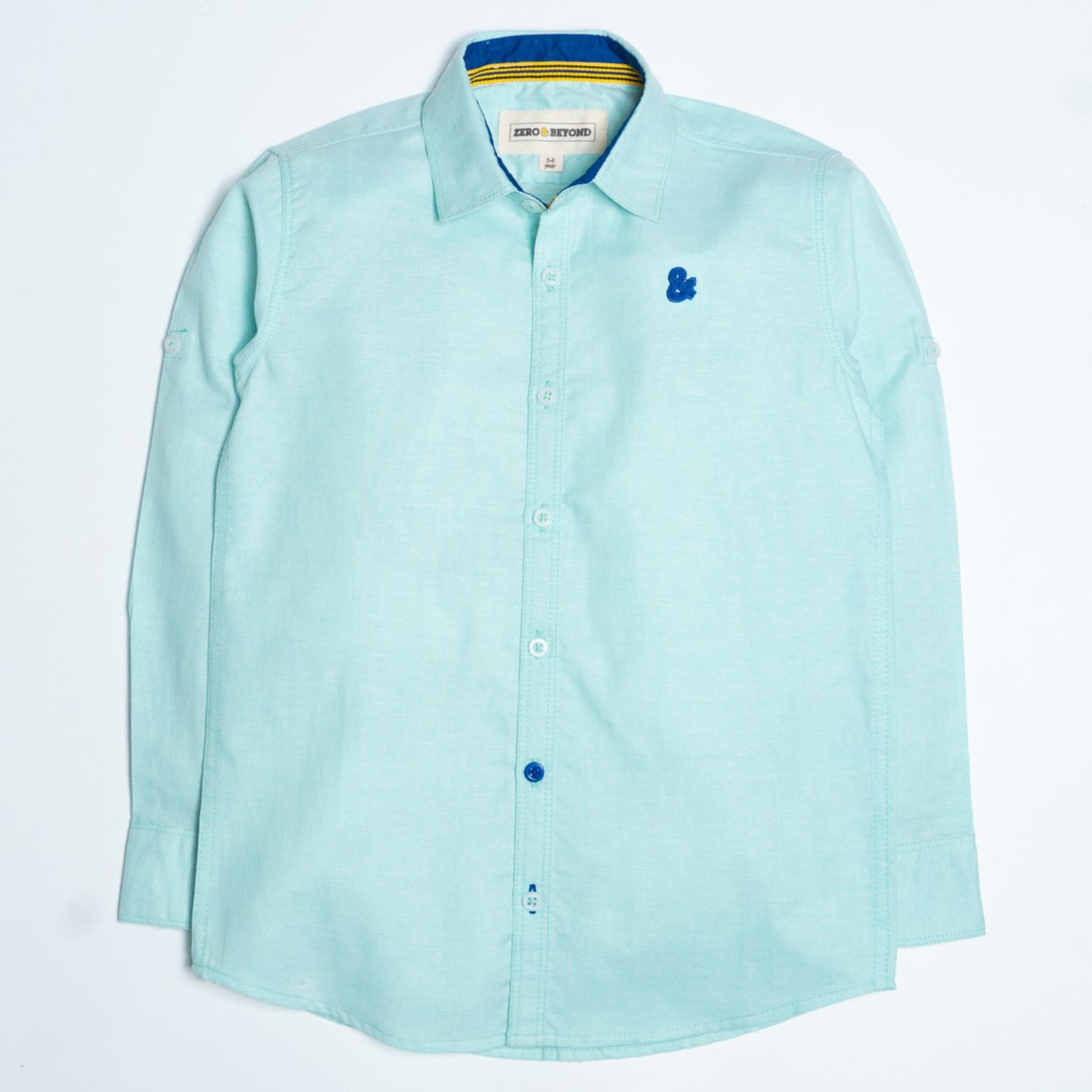 Plain Aqua Shirt