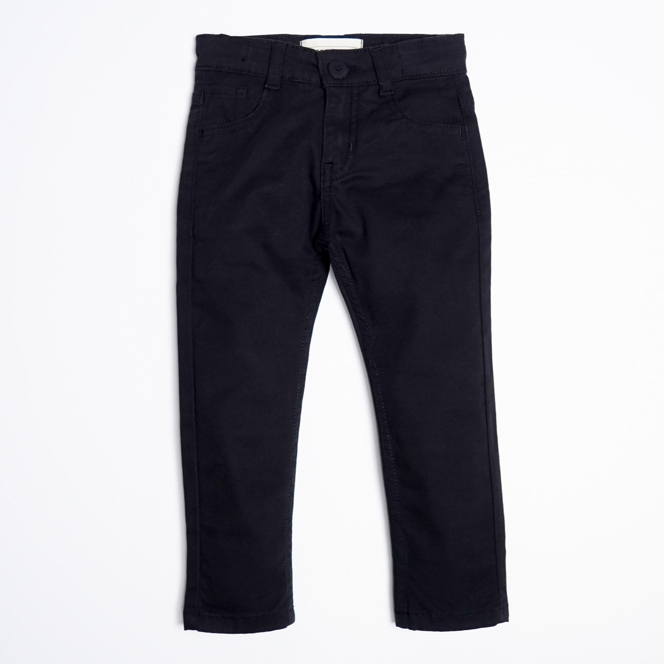Black Cotton Pants