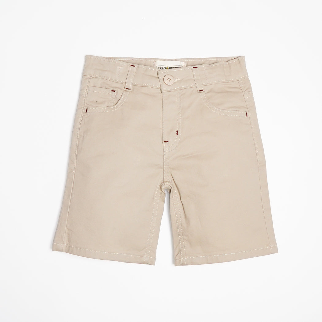 Kids Khaki Twill Shorts