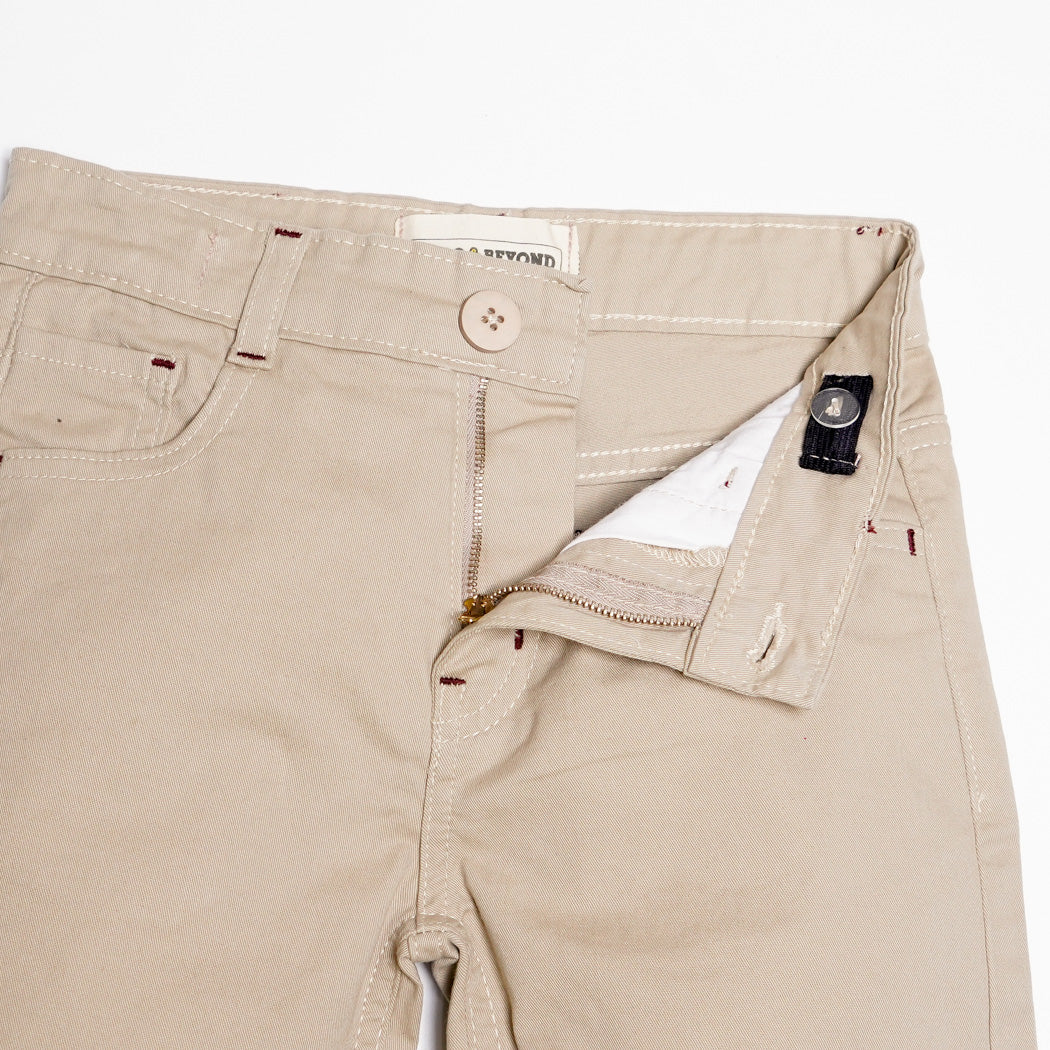 Kids Khaki Twill Shorts
