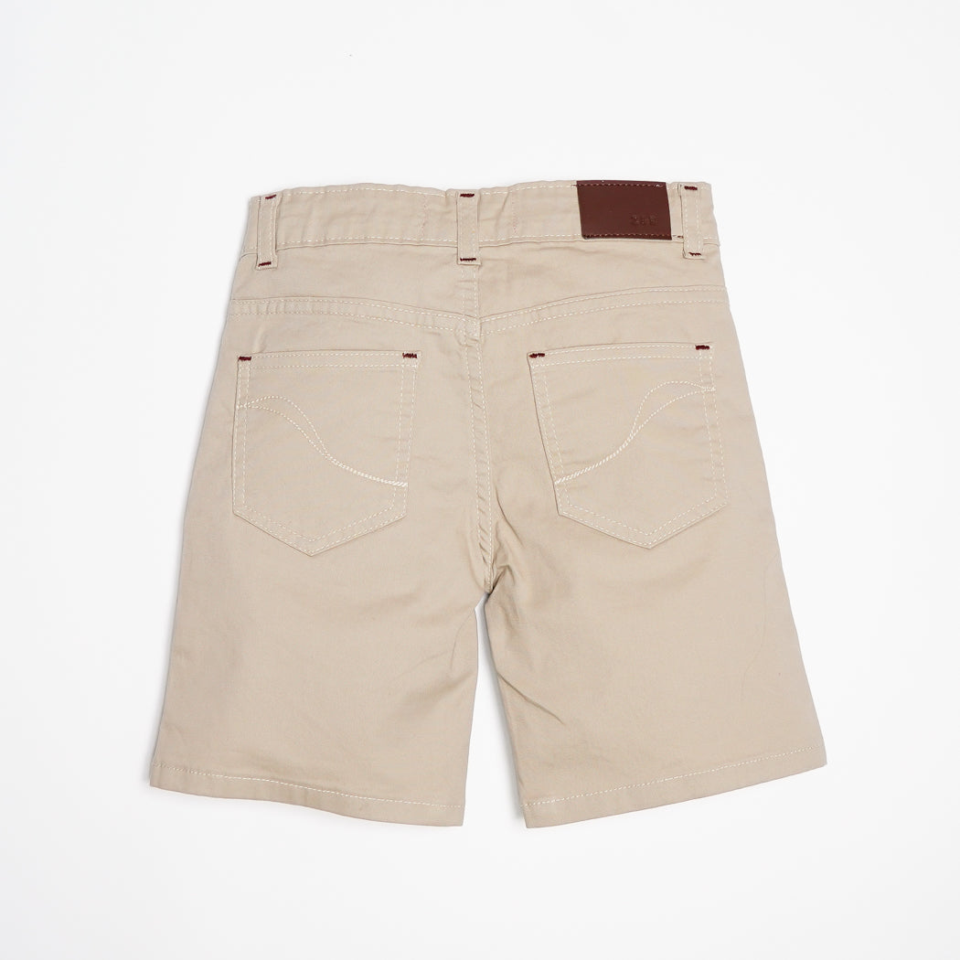 Kids Khaki Twill Shorts
