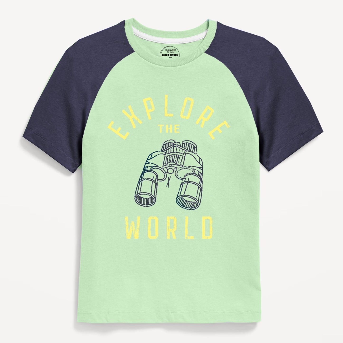Explore Raglan T-shirt