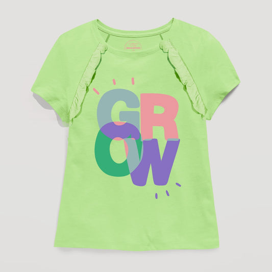 Lime Green Grow T-Shirt
