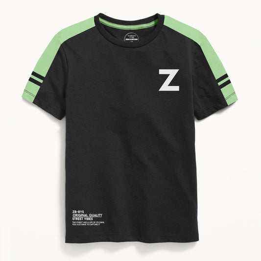 Black Z Graphic T-Shirt