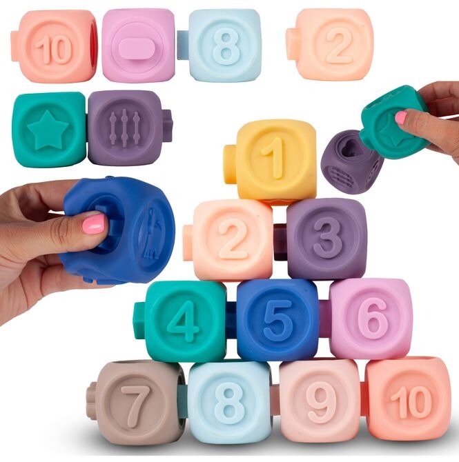 Baby Training 3D Multifunction Stacking Balls