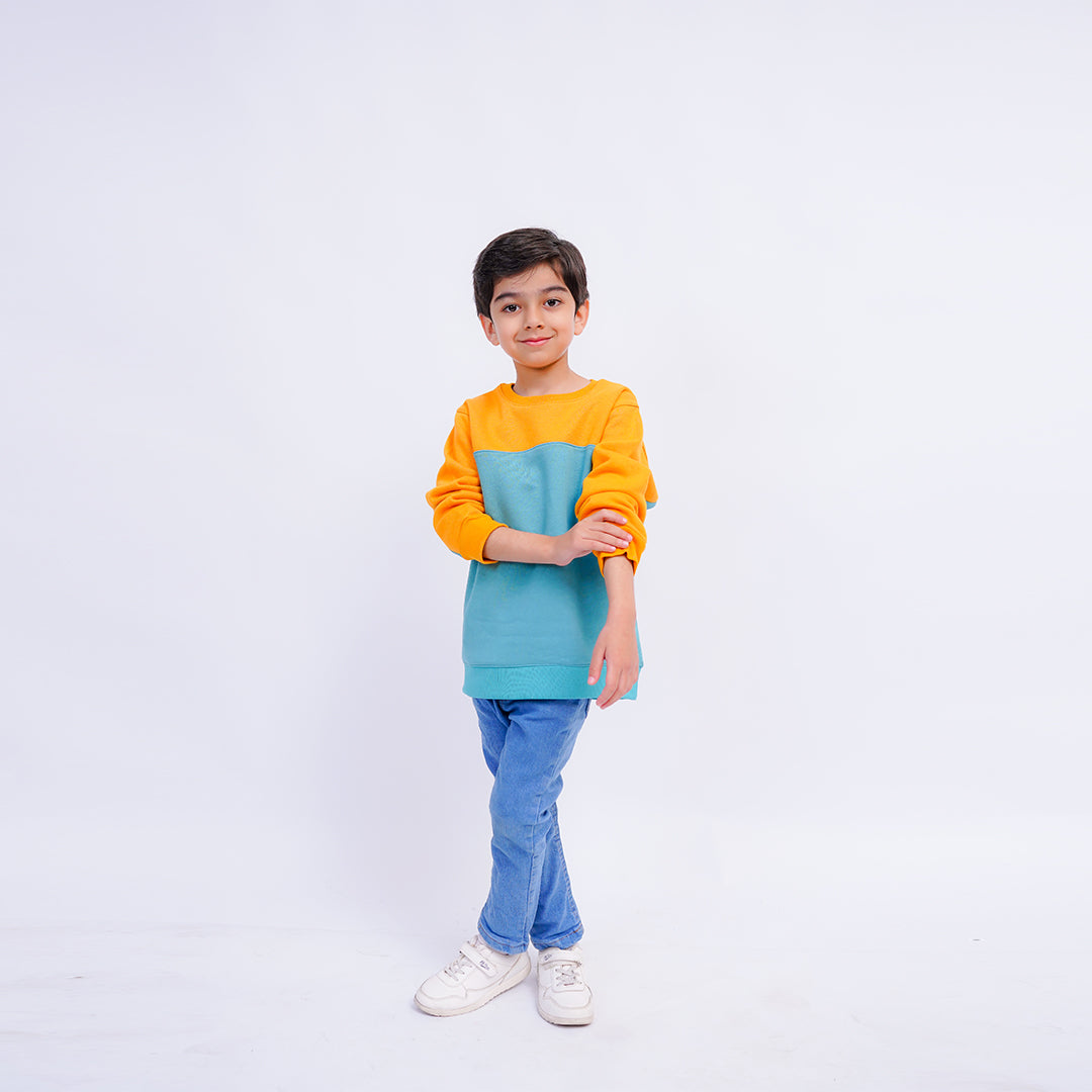 Cut & Sew Sweatshirt