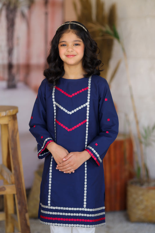 Navy Blue Festive Shirt