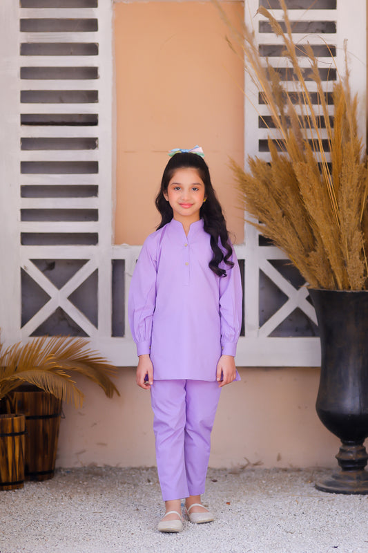 Lavender Solid Co-Ord