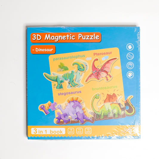 Dinosaur 3D magnetic puzzle brain game