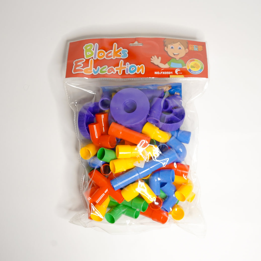 Pipe-shaped Building Blocks