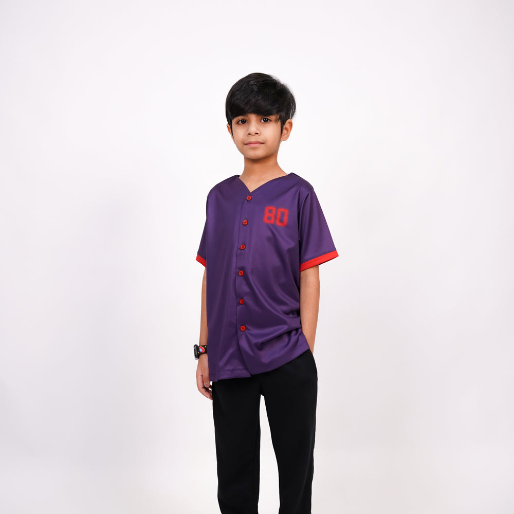 Navy Blue Baseball Jersey