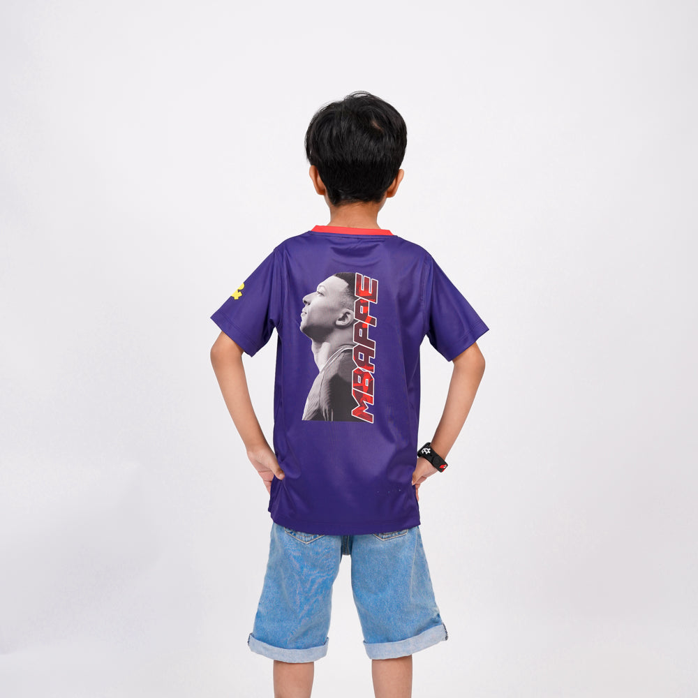 Mbappé Navy Sports T-Shirt