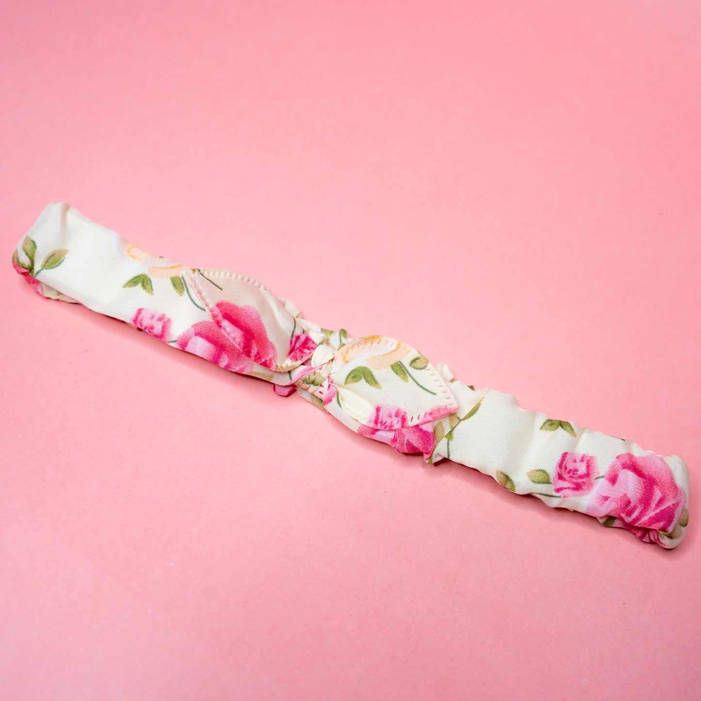 Floral printed elastic headband