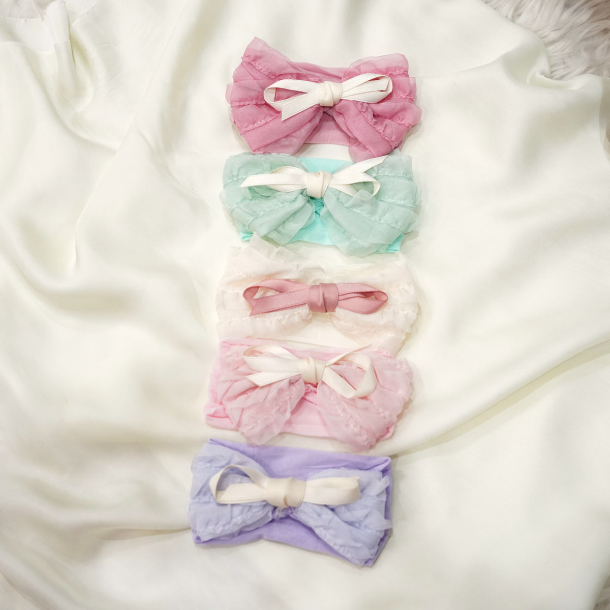 Net Ribbon Soft Headband