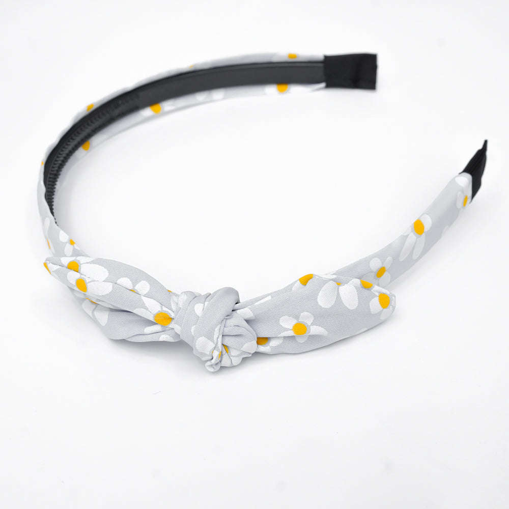 Floral printed headband