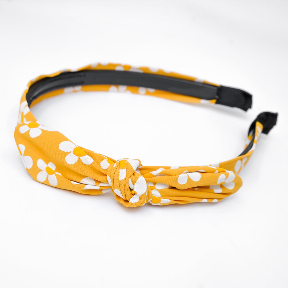 Floral printed headband