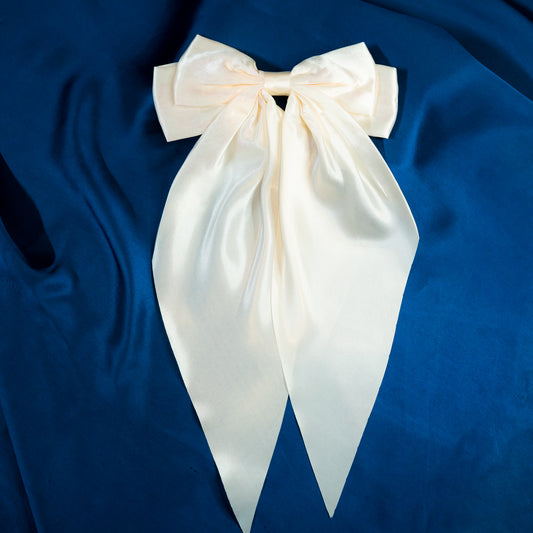 Off-White double knot silk long bow