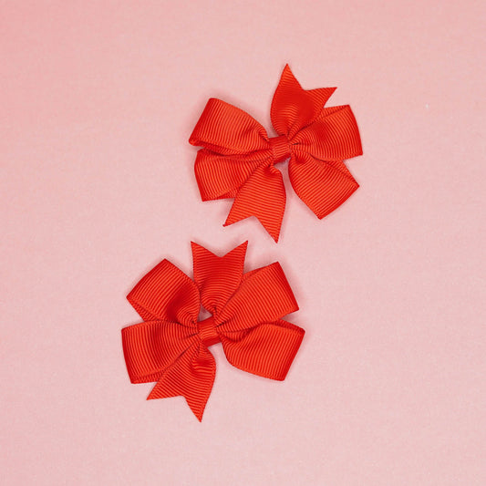 Stylish Red bow hairclip