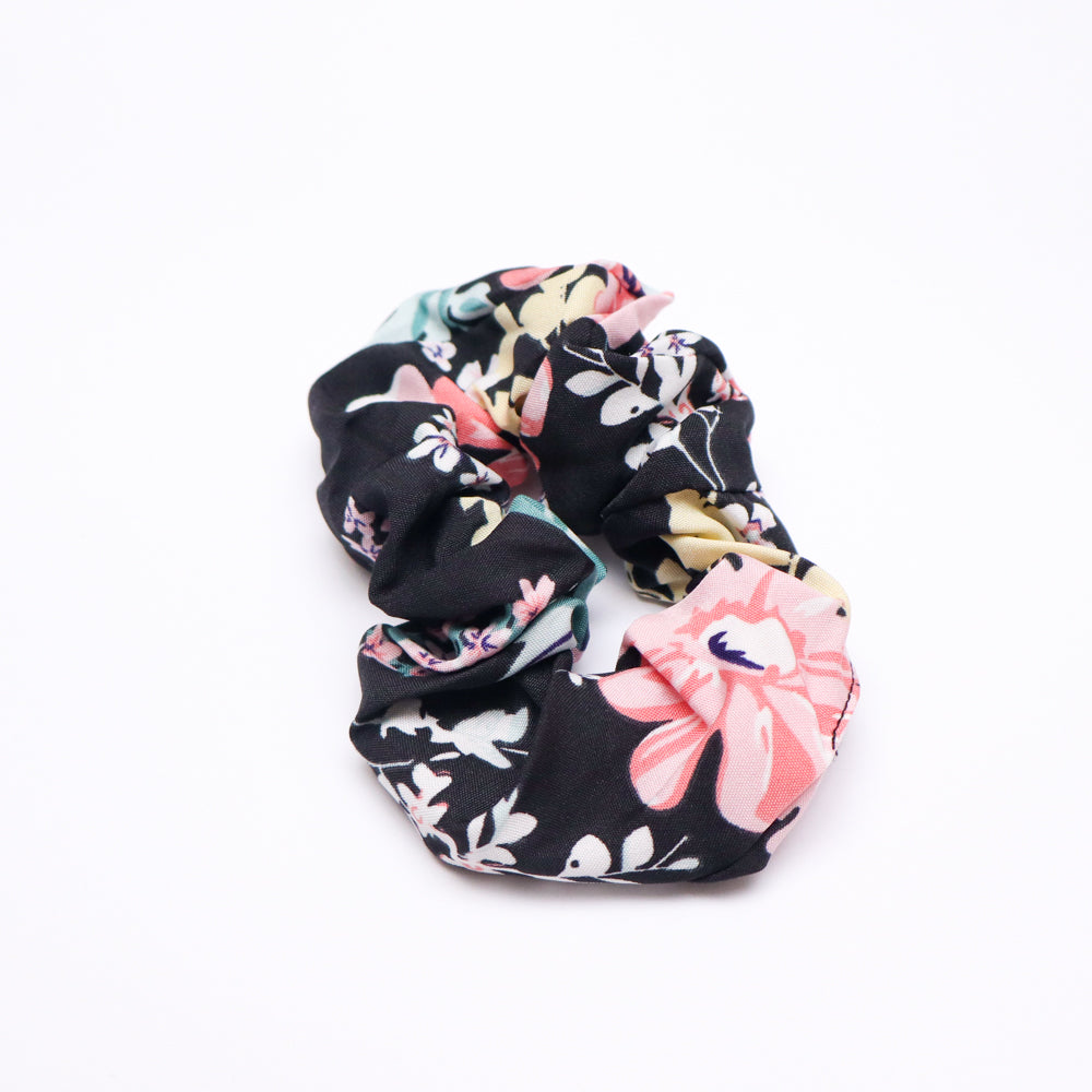 Floral Multicolour Scrunchies