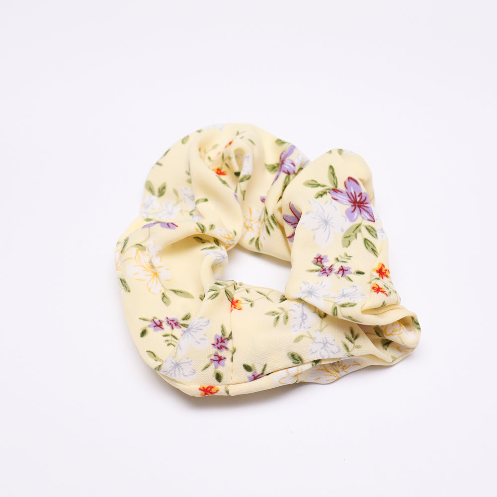 Floral Multicolour Scrunchies