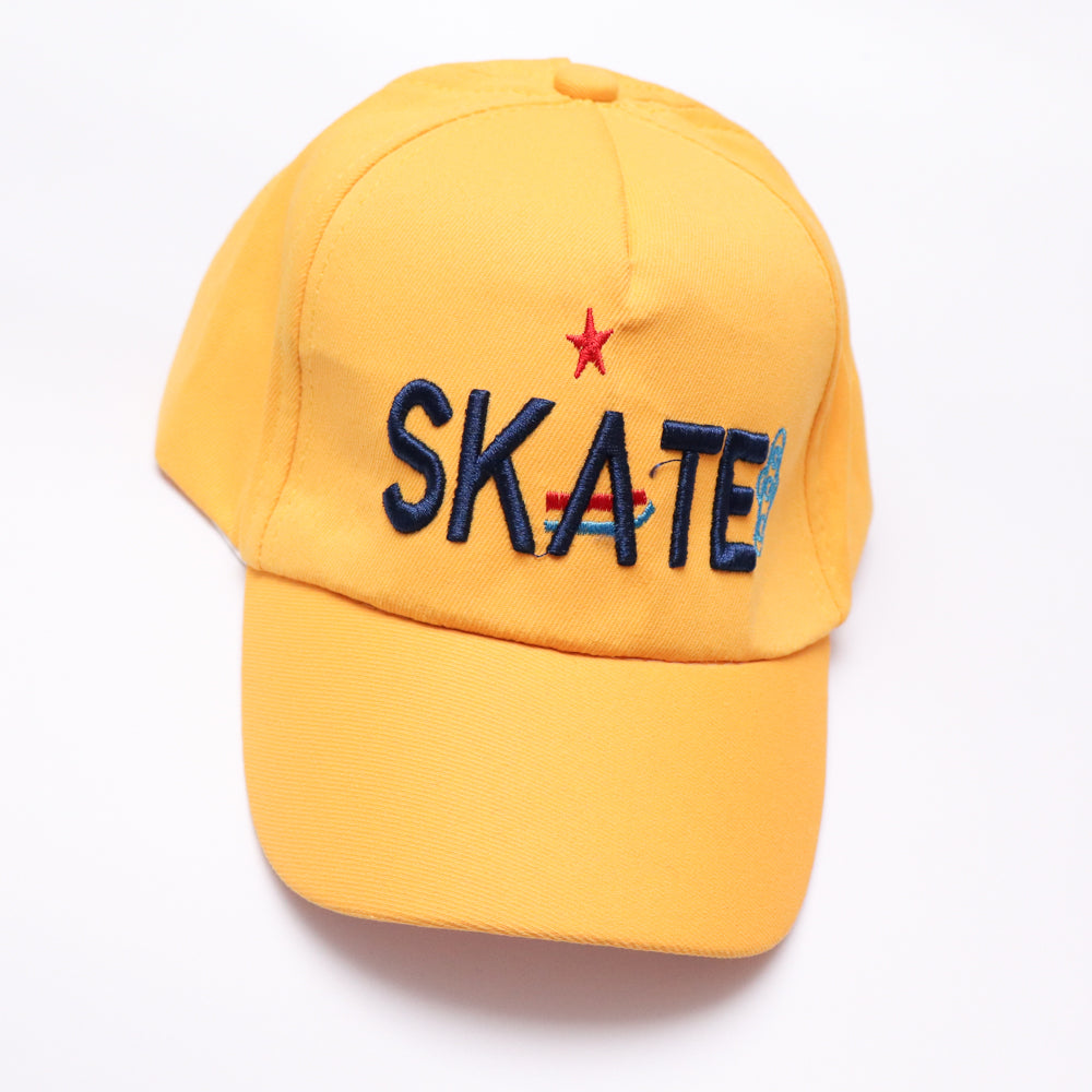 Yellow SKATE Pee Cap