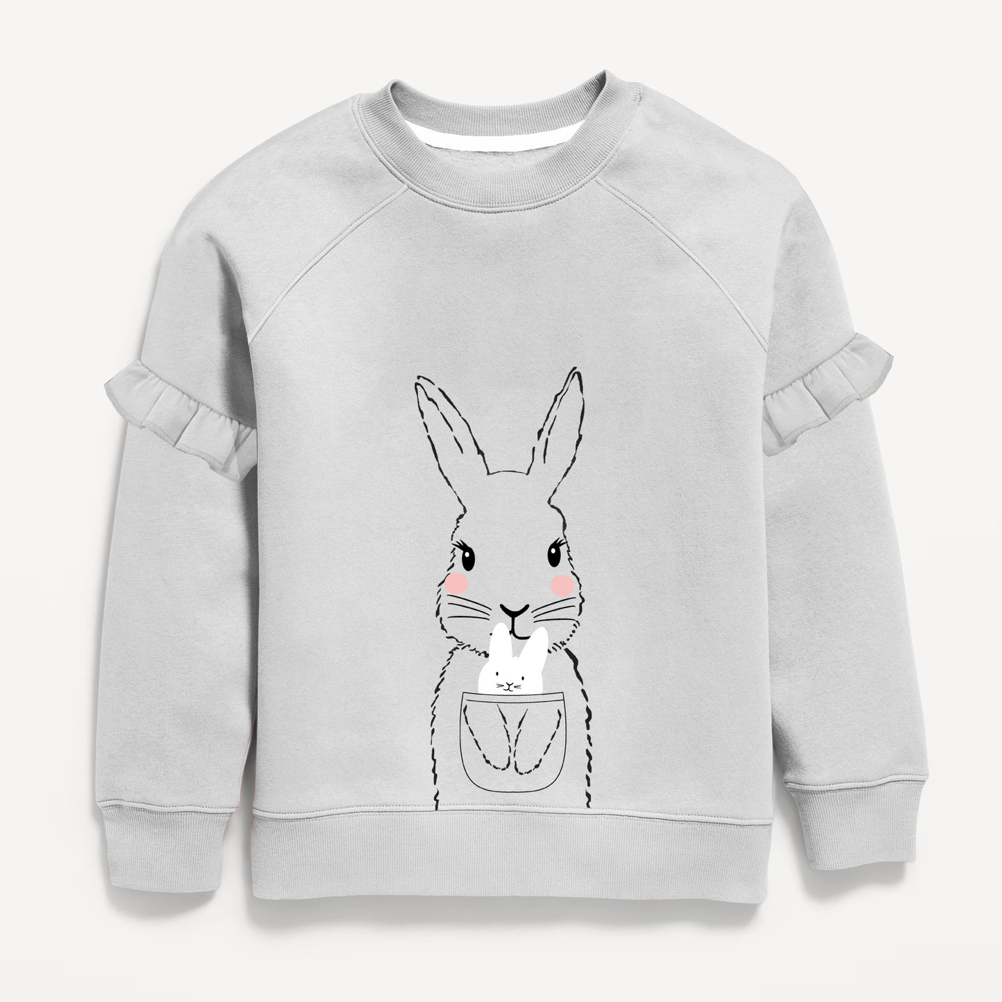 Rabbit Graphic Sweatshirt
