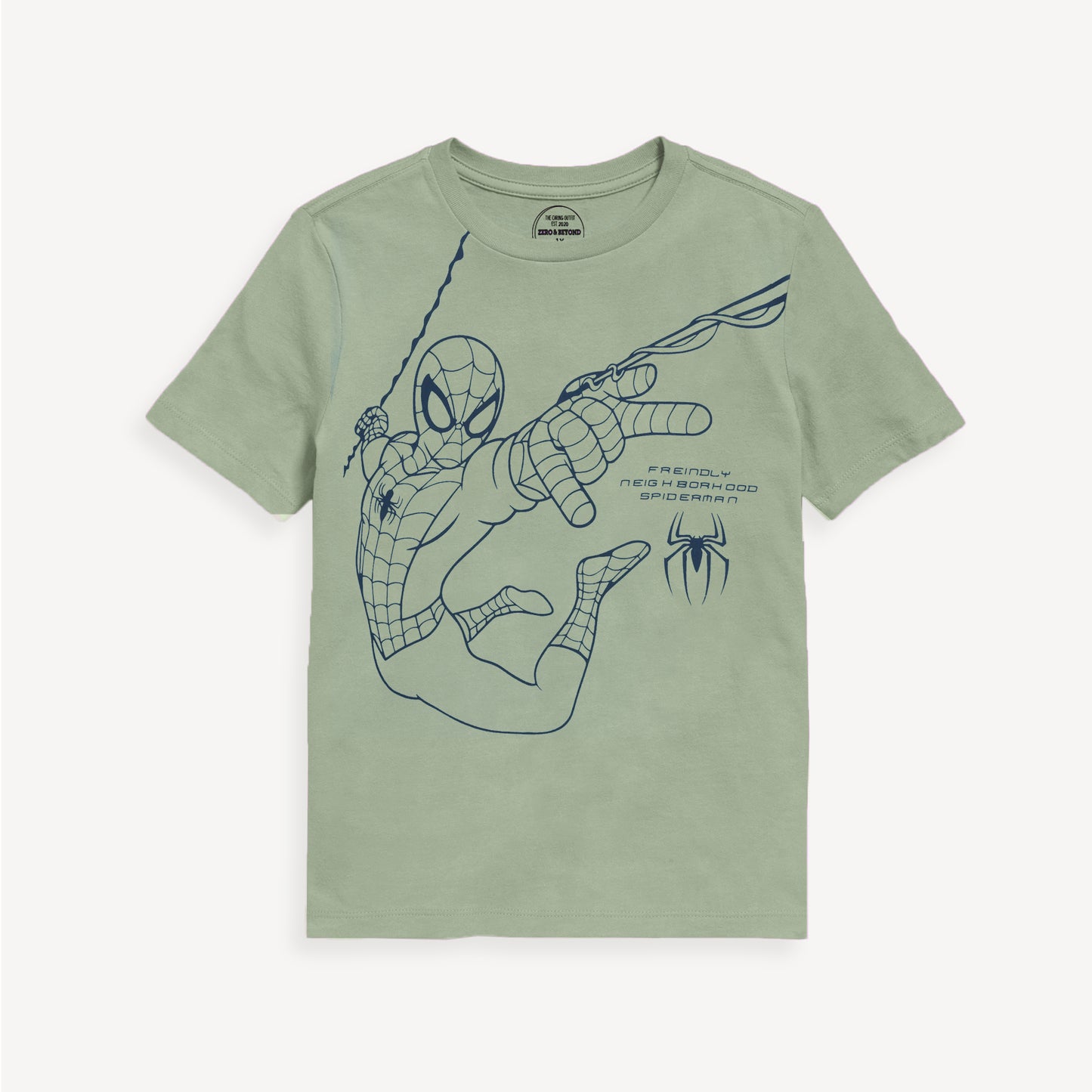 Olive Spider-Man T-Shirt
