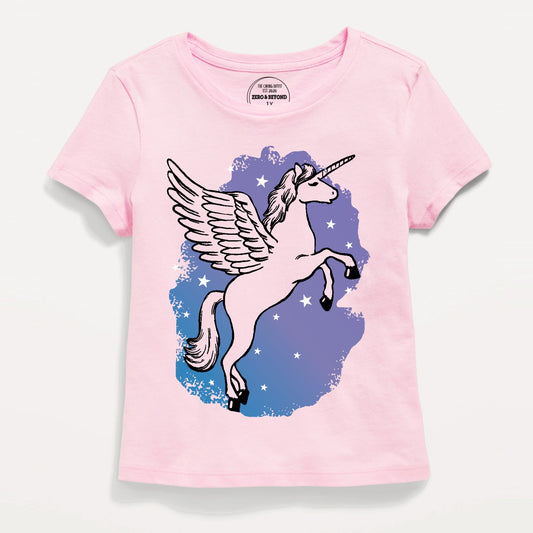 Tops for Girls, Unicorn T-shirt