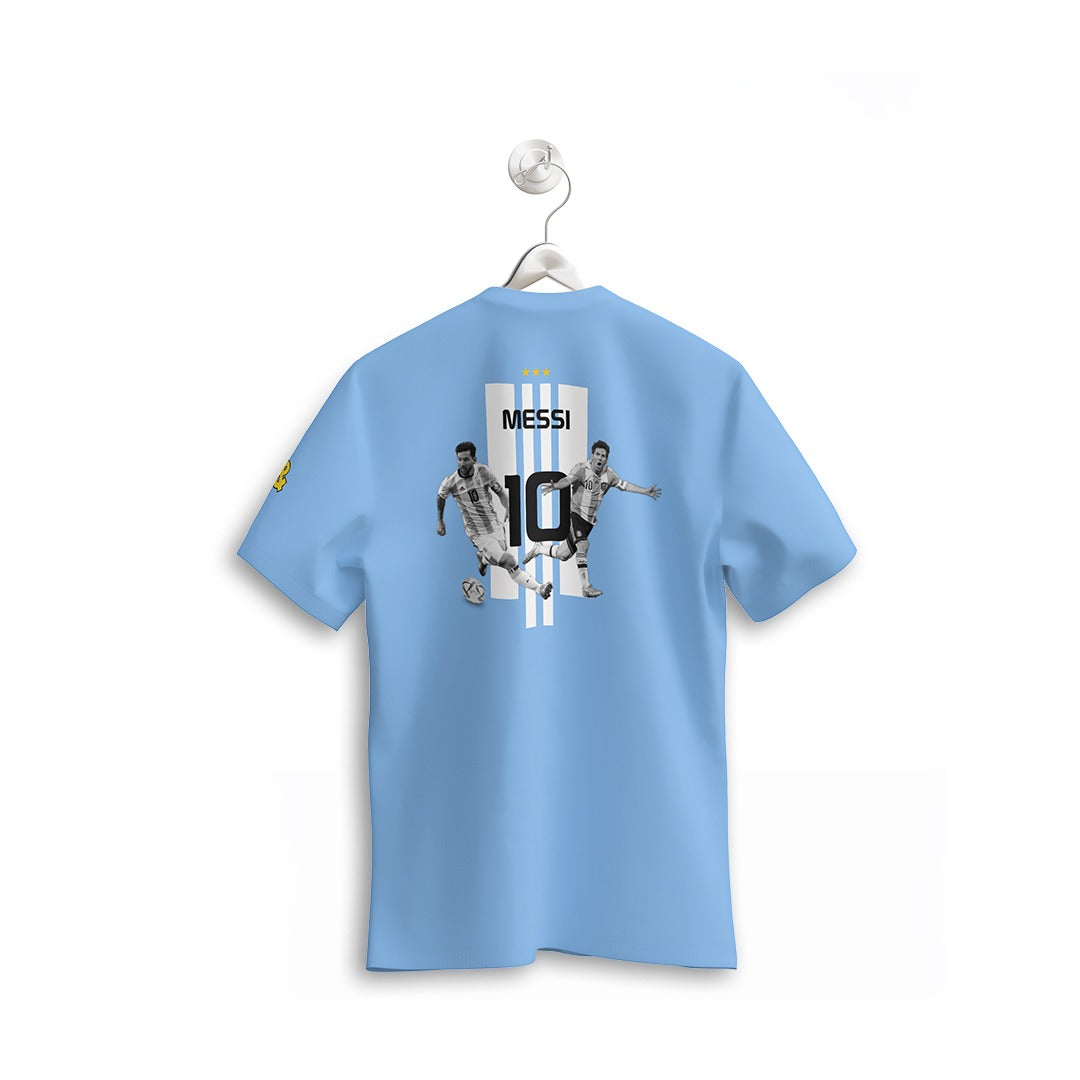 Messi Sky blue Sports T-Shirt
