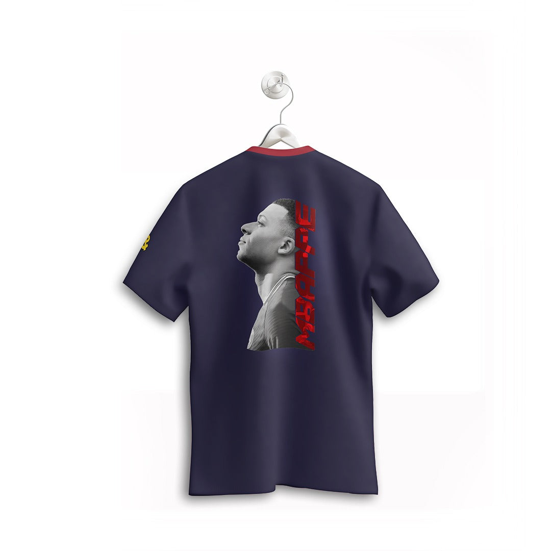 Mbappé Navy Sports T-Shirt