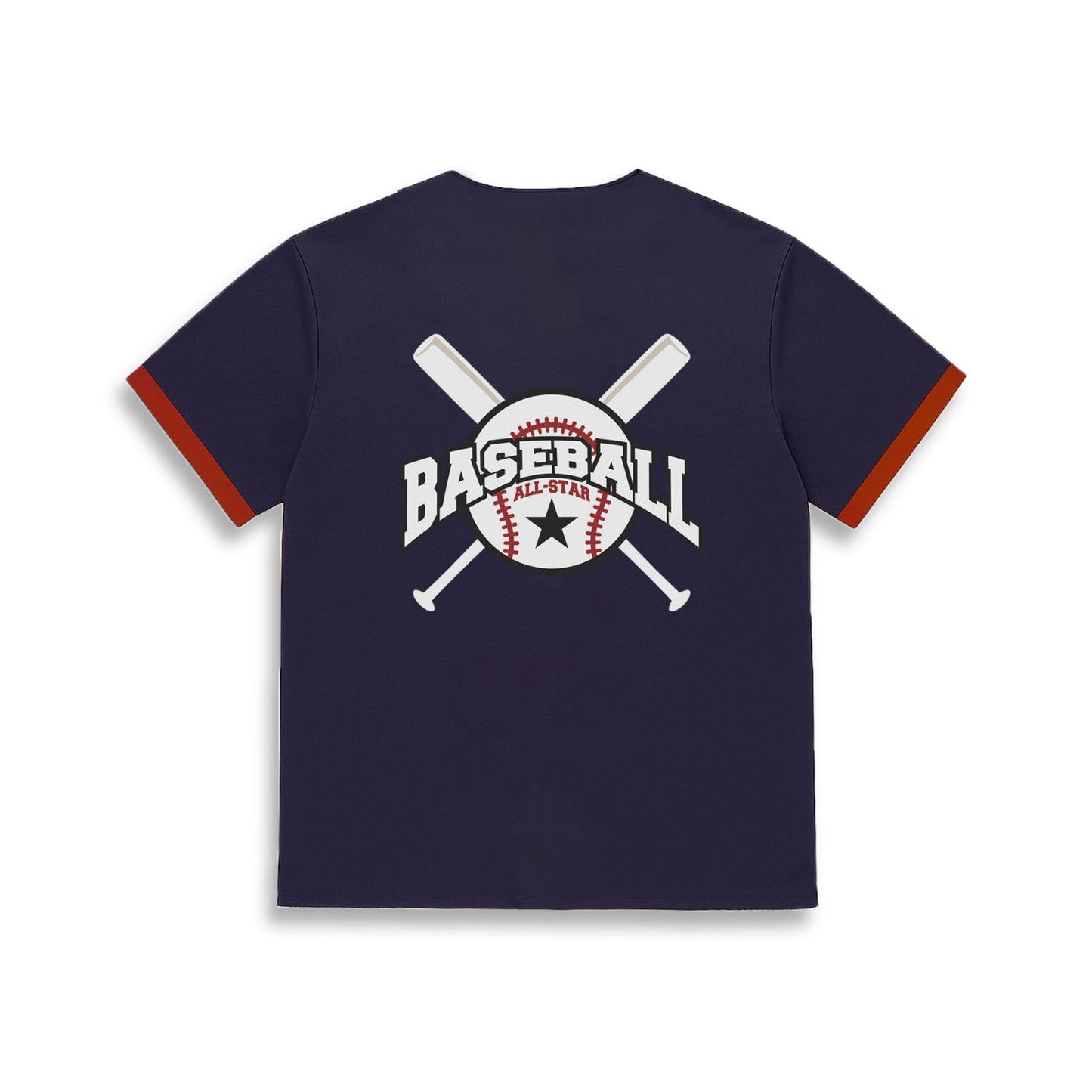 Navy Blue Baseball Jersey