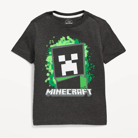 Charcoal Grey Minecraft T-Shirt