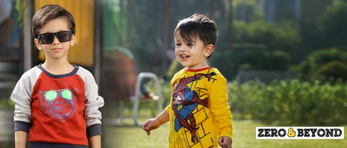 Zero And Beyond: Kids Branded Clothes | Online Shopping in Pakistan