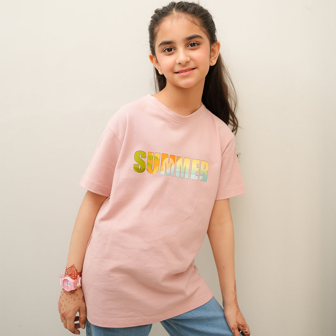 Pink Summer Unisex T-Shirt