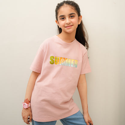 Pink Summer Unisex T-Shirt
