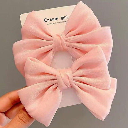 Red Bowknot Hairclip