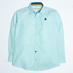 Plain Aqua Shirt