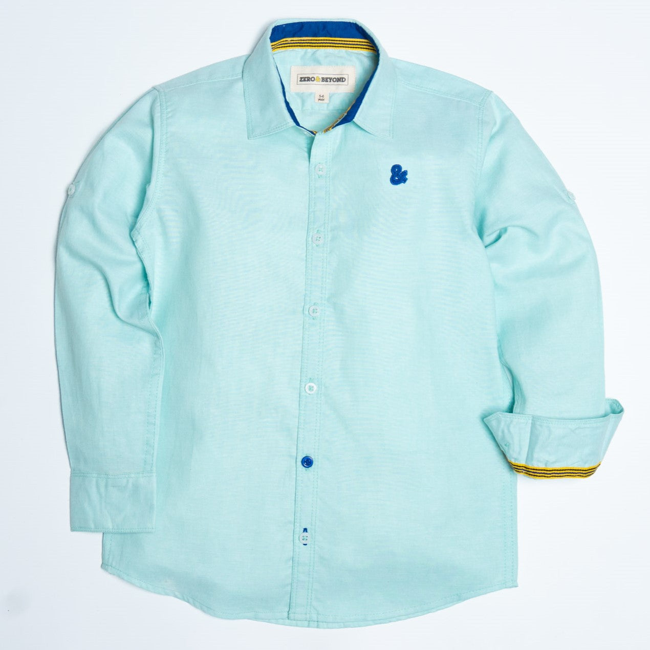 Plain Aqua Shirt