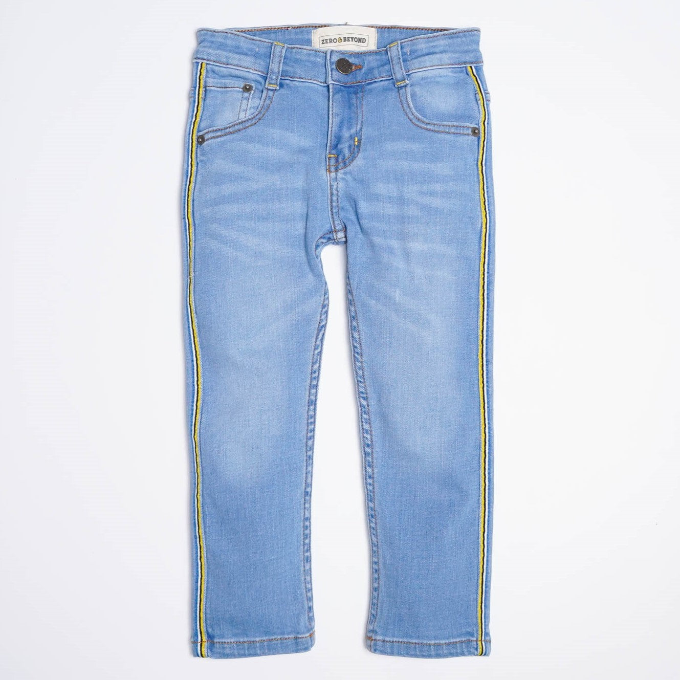 Side tape jeans for on sale girls