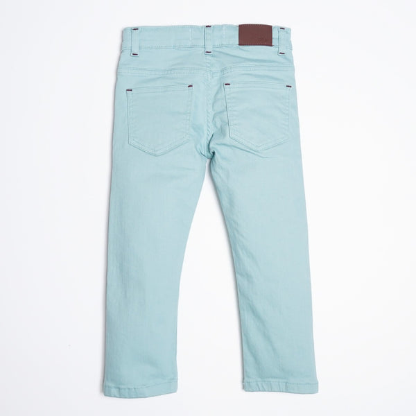 Aqua Cotton Pants