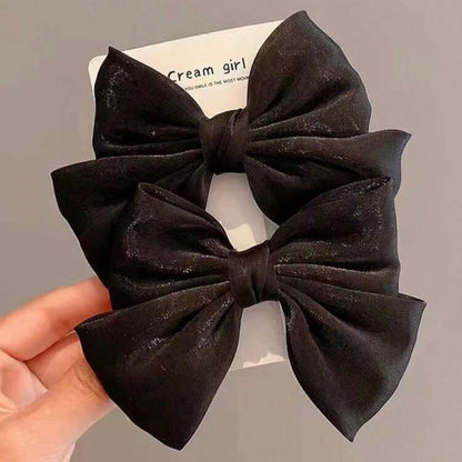 Red Bowknot Hairclip