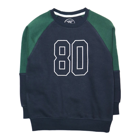 Navy Raglan Sweatshirt