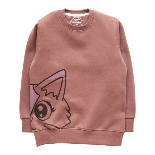 Cat Graphic Sweatshirt