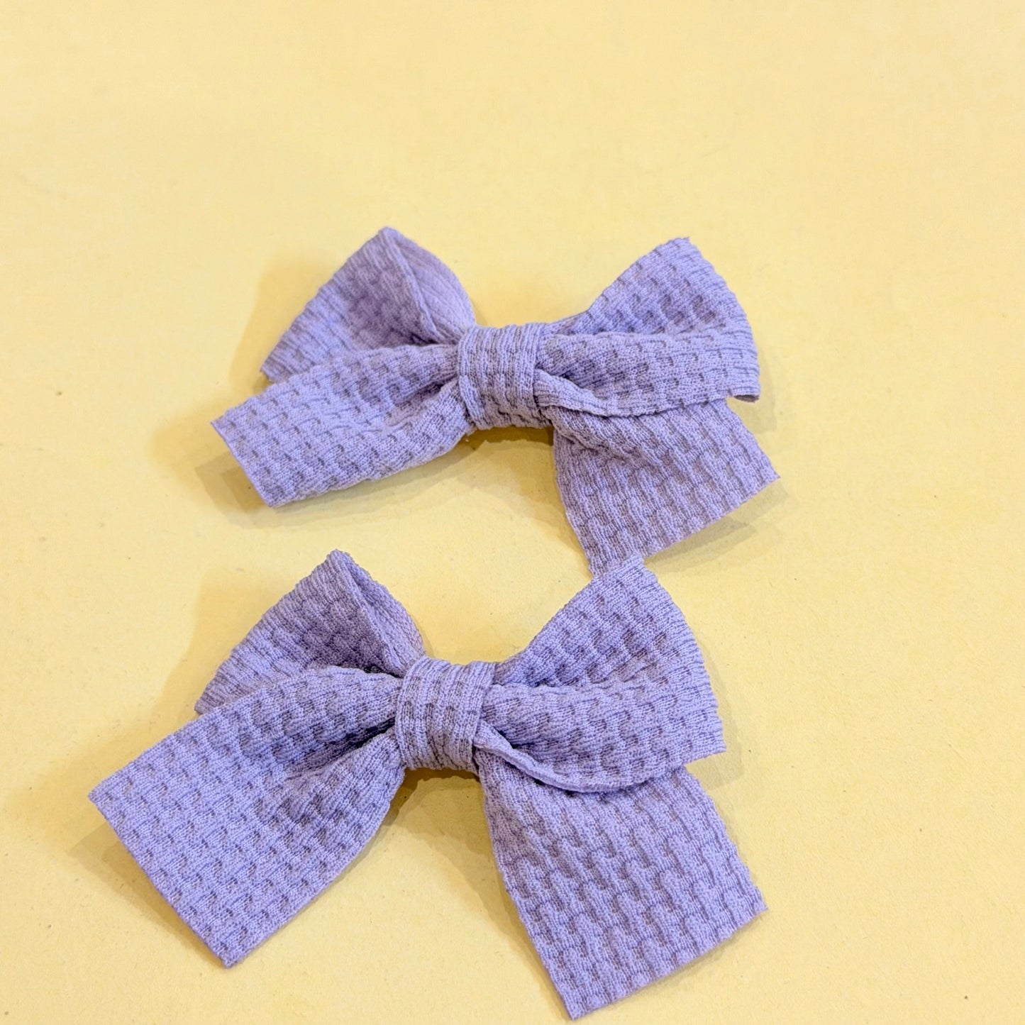 Solid Theme Bow Hairclips
