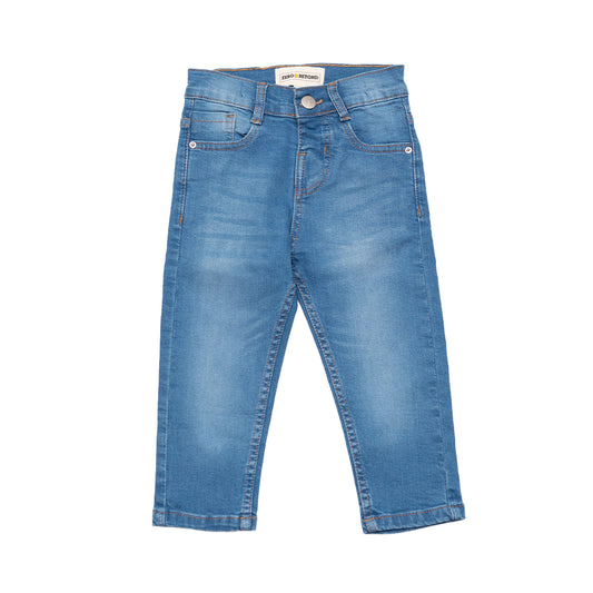Boys Mid Blue Jeans