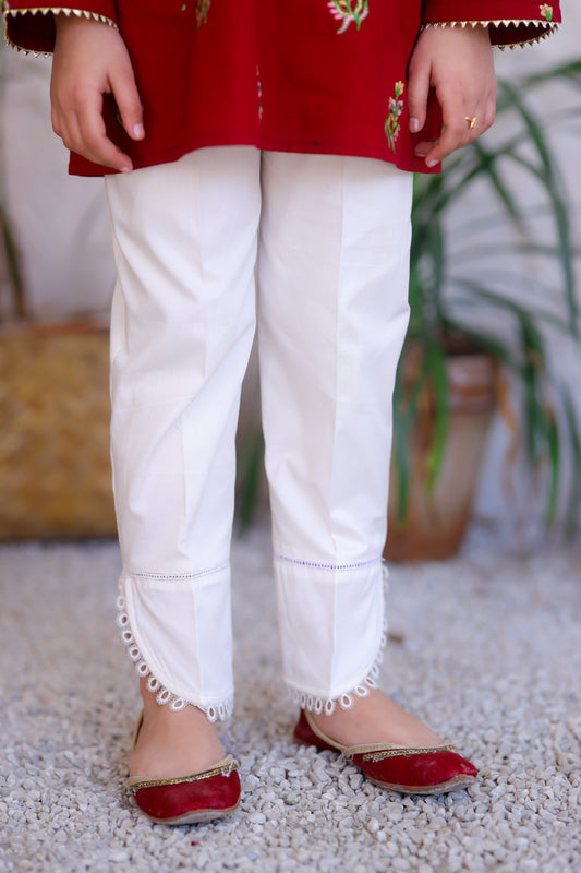 White Tulip trouser Pants