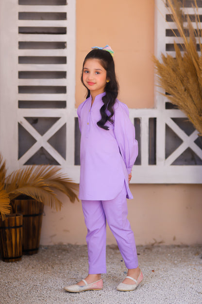 Lavender Solid Co-Ord